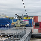 Hubschrauber im Museum